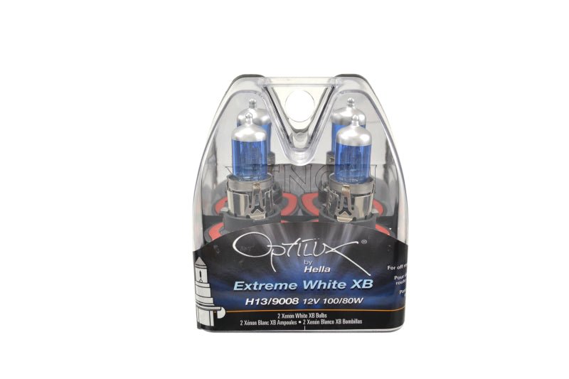 Hella - Hella Bulb H13 9008 12V 100/80W XEN WHT XB (2) - Demon Performance