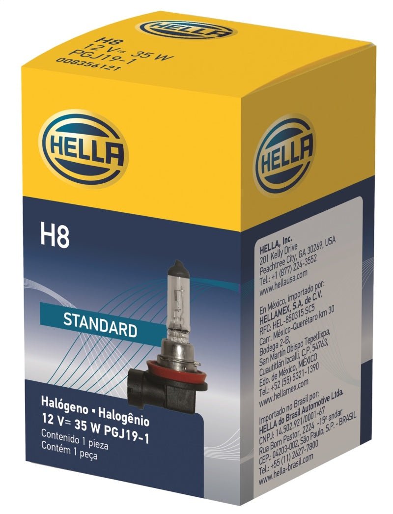 Hella - Hella Bulb H8 12V 35W PGJ19 - 1 T4 - Demon Performance