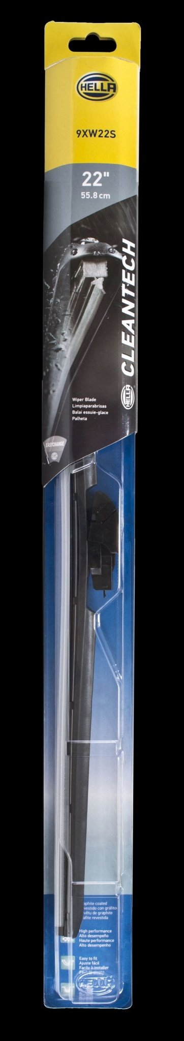 Hella - Hella Clean Tech Wiper Blade 22in - Single - Demon Performance
