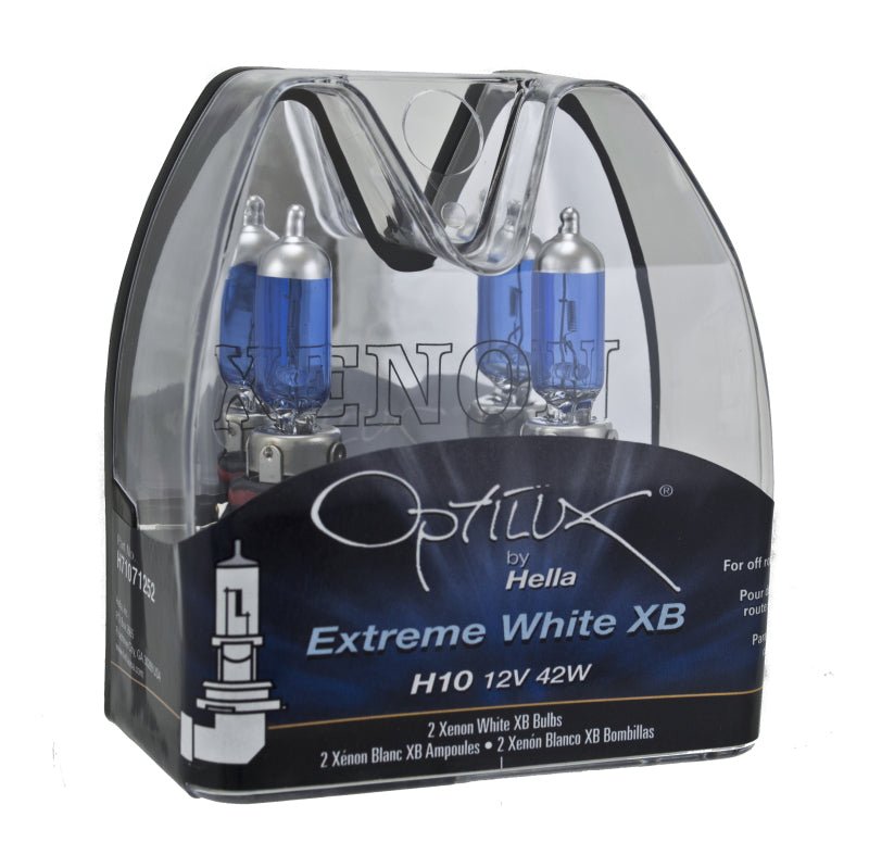 Hella - Hella H10 12V 42W Xen White Bulb (Pair) - Demon Performance