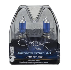 Hella - Hella H10 12V 42W Xen White Bulb (Pair) - Demon Performance