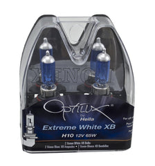 Hella - Hella H10 12V 65W Xen White Bulb (Pair) - Demon Performance