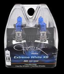 Hella - Hella H3 12V 55W Xen White XB Bulb (Pair) - Demon Performance