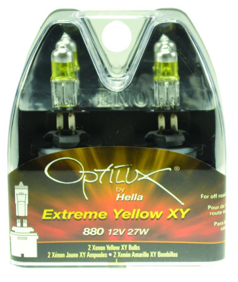 Hella - Hella Optilux 880 12V Xenon Yellow XY Bulb - Demon Performance