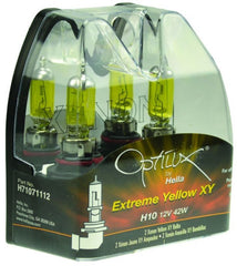 Hella - Hella Optilux H10 12V/42W XY Xenon Yellow Bulb - Demon Performance