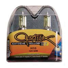 Hella - Hella Optilux H10 12V/42W XY Xenon Yellow Bulb - Demon Performance
