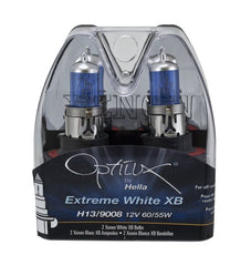 Hella - Hella Optilux H13/9008 12V 60/55W XB Xenon White Bulbs (Pair) - Demon Performance