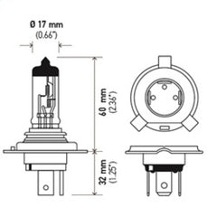 Hella - Hella Optilux H4 100/80W Xenon White XB Kit (Pair) - Demon Performance