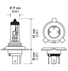 Hella - Hella Optilux H4 100/80W Xenon White XB Kit (Pair) - Demon Performance