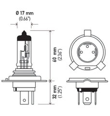 Hella - Hella Optilux H4 100/80W Xenon White XB Kit (Pair) - Demon Performance