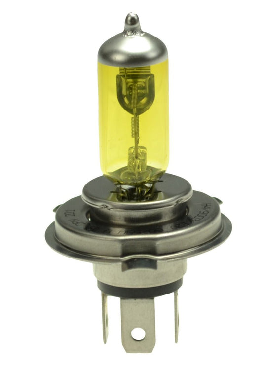 Hella - Hella Optilux H4 12V / 60/55W XY Xenon Yellow Bulb - Demon Performance