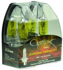 Hella - Hella Optilux H4 12V / 60/55W XY Xenon Yellow Bulb - Demon Performance