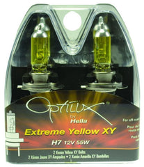 Hella - Hella Optilux H7 12V/55W XY Xenon Yellow Bulb - Demon Performance