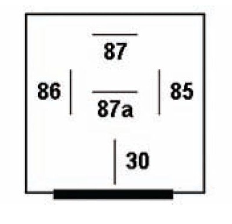 Hella - Hella Relay 12V 20/40A Spdt Res Bkt - Demon Performance
