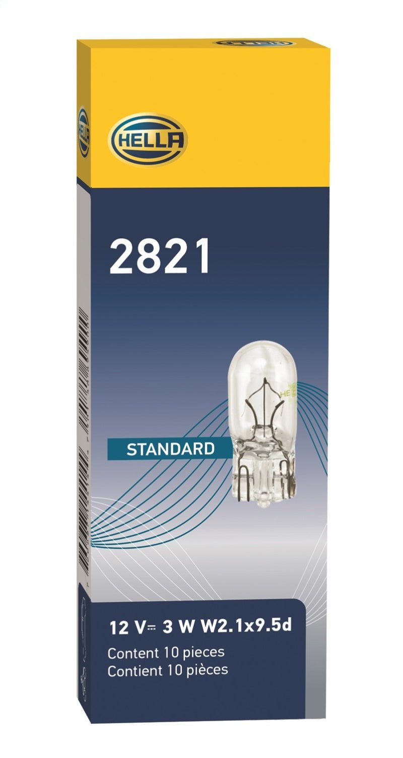 Hella - Hella Universal Clear T3.25 Incandescent 12V 3W Bulb (MOQ 10) - Demon Performance