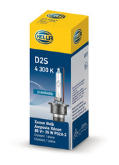 Hella - Hella Xenon D2S Bulb P32 - 2d 85V 35W 4300k - Demon Performance