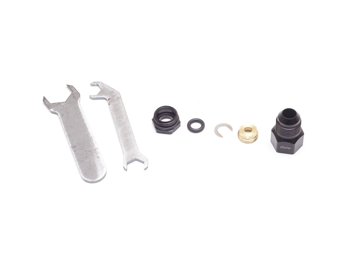 Fore Innovations - Hellcat Fuel Pressure Sensor Barb AN-8 Male Adapter - Demon Performance