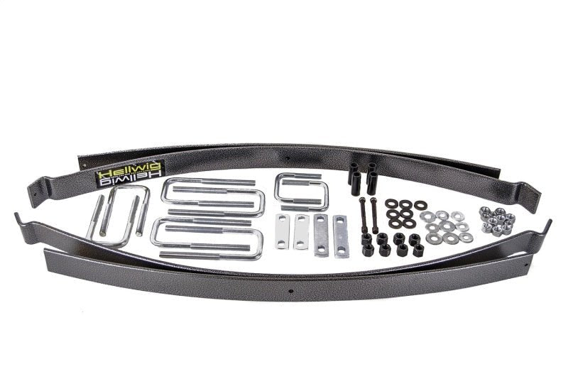 Hellwig - Hellwig 04 - 21 Nissan Titan 2/4WD 2 Leaf Pro Series Helper Spring - Up To 2500lb Level Load Capacity - Demon Performance