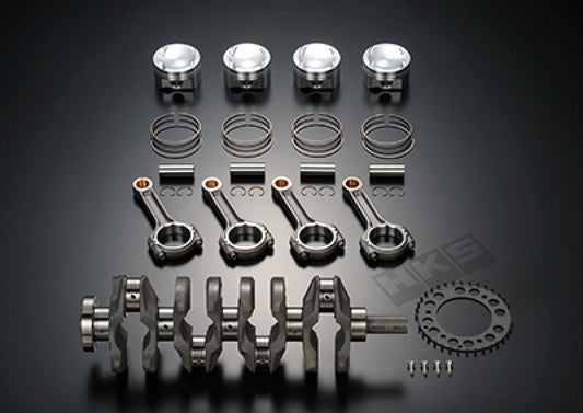 HKS - HKS 08 - 10 EVO X 4B11 Stroker Kit w/ Forged Pistons Crank & I - Beam Conrods - Demon Performance