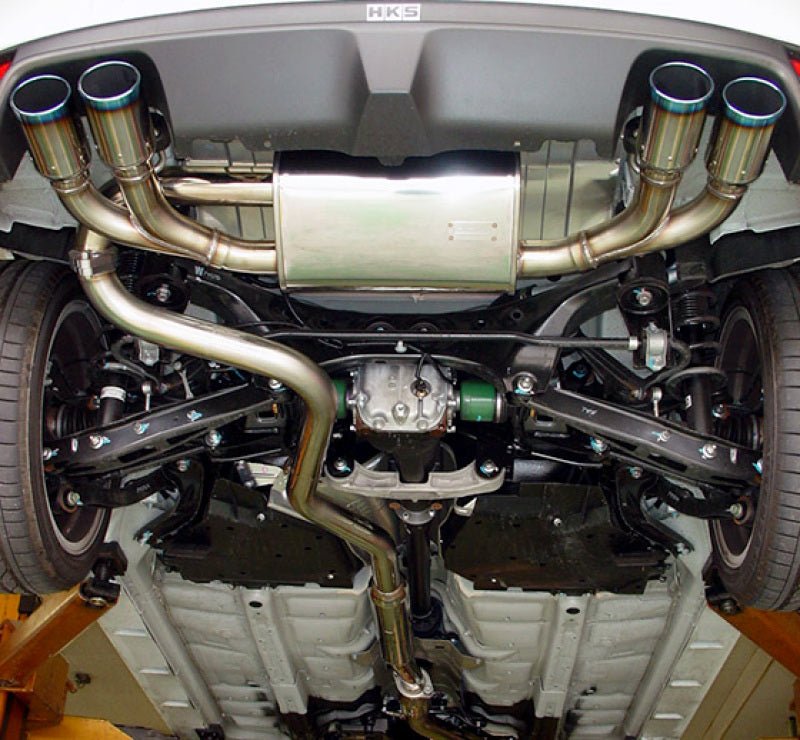HKS - HKS 2008 STi 65mm Stainless Steel Mid - Pipe (only compatible w/ hks31021 - AF012 or Stock Muffler) - Demon Performance