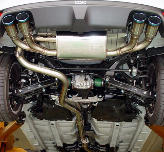 HKS - HKS 2008 STi 65mm Stainless Steel Mid - Pipe (only compatible w/ hks31021 - AF012 or Stock Muffler) - Demon Performance