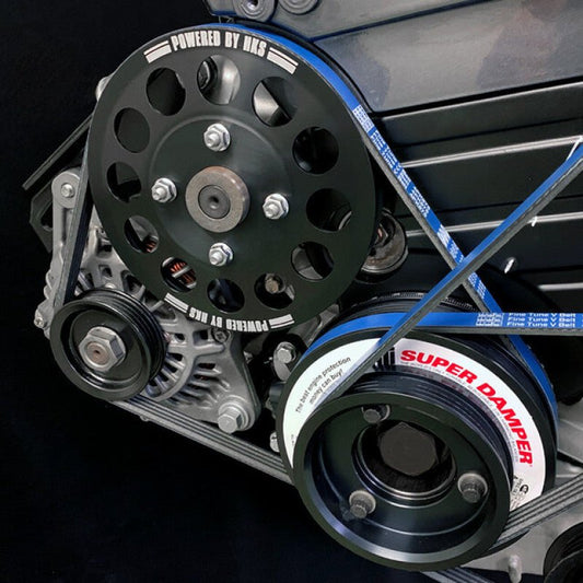 HKS - HKS Crank Damper Pulley Kit - 95 - 02 Nissan GT - R BCNR33/BNR34 (RB26DETT) - Demon Performance