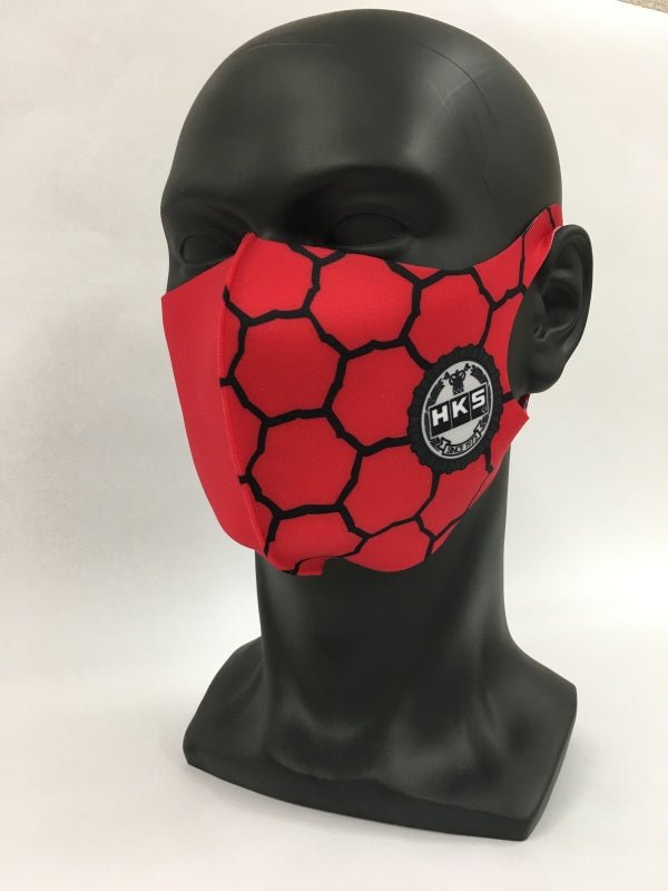 HKS - HKS Graphic Mask SPF Red - Medium - Demon Performance