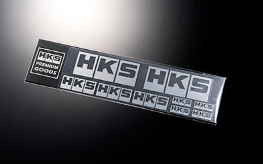 HKS - HKS HKS METAL LOGO STICKER - Demon Performance