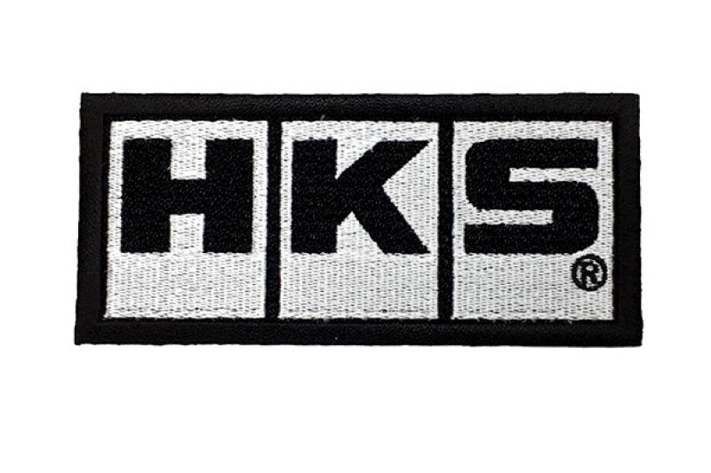 HKS - HKS PATCH HKS W105 WHITE - Demon Performance