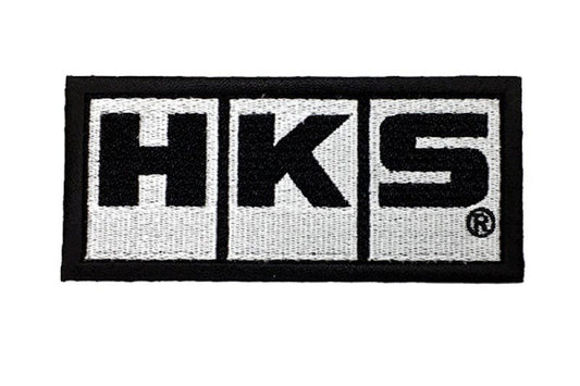 HKS - HKS PATCH HKS W105 WHITE - Demon Performance
