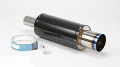 HKS - HKS Universal Carbon-Ti Cat-back Exhaust - 170mm Shell/75mm Diameter - Demon Performance