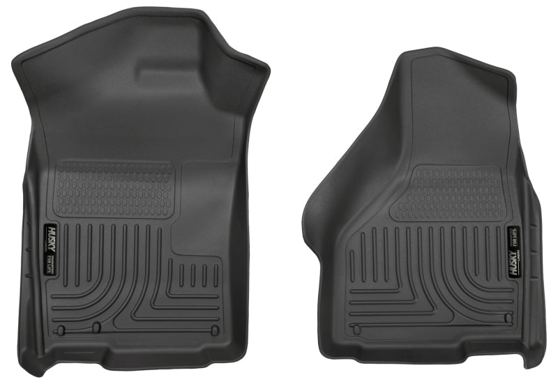 Husky Liners - Husky Liners 03 - 12 Dodge Ram 1500/2500/3500 Series Regular/Quad Cab WeatherBeater Black Floor Liners - Demon Performance