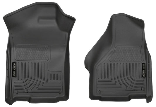 Husky Liners - Husky Liners 03 - 12 Dodge Ram 1500/2500/3500 Series Regular/Quad Cab WeatherBeater Black Floor Liners - Demon Performance
