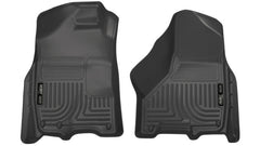 Husky Liners - Husky Liners 09 - 10 Dodge Ram 1500/2500/3500 WeatherBeater Front Row Black Floor Liners - Demon Performance