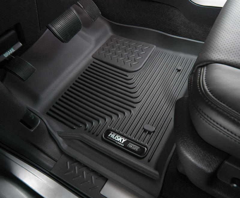 Husky Liners - Husky Liners 09 - 14 Dodge Ram/Ram Quad Cab X - Act Contour Black Floor Liner (2nd Seat) - Demon Performance