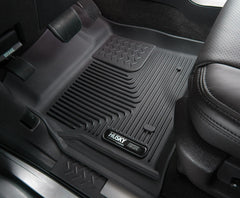 Husky Liners - Husky Liners 10 - 18 Dodge Ram 1500 Quad Cab X - Act Contour Front & Second Seat Floor Liners - Black - Demon Performance