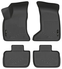 Husky Liners - Husky Liners 11 - 12 Dodge Charger/Chrysler 300 (AWD Only) WeatherBeater Combo Black Floor Liners - Demon Performance