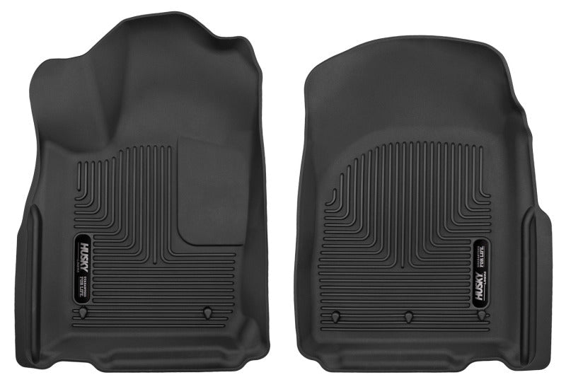 Husky Liners - Husky Liners 11 - 22 Dodge Durango / 11 - 14 Jeep Grand Cherokee X - Act Contour Black Front Floor Liners - Demon Performance