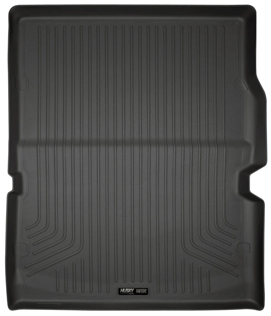 Husky Liners - Husky Liners 11 - 22 Dodge Durango WeatherBeater (Over Folded 3rd Row) Black Rear Cargo Liner - Demon Performance