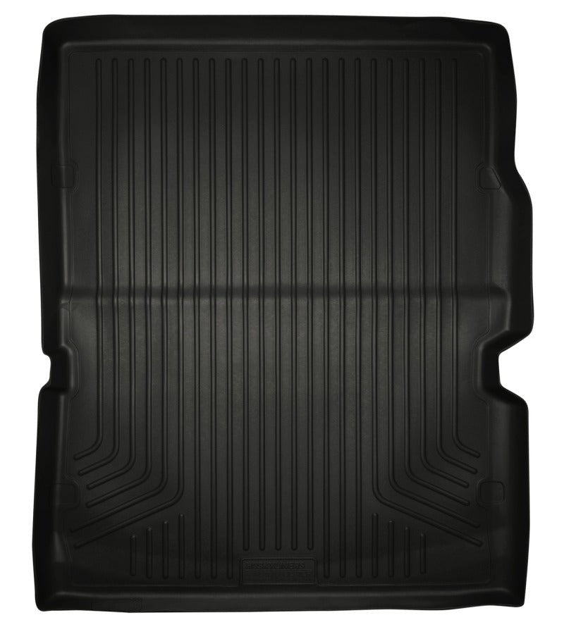 Husky Liners - Husky Liners 11 - 22 Dodge Durango WeatherBeater (Over Folded 3rd Row) Black Rear Cargo Liner - Demon Performance