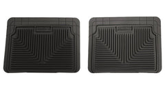 Husky Liners - Husky Liners 12 - 13 Dodge Ram/88 - 09 Toyota 4Runner Heavy Duty Black 2nd Row Floor Mats - Demon Performance