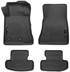 Husky Liners - Husky Liners 15 - 22 Ford Mustang WeatherBeater Black Front & Second Seat Floor Liner - Demon Performance