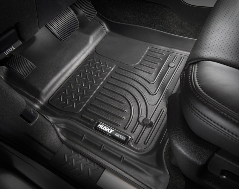 Husky Liners - Husky Liners 15 - 22 Ford Mustang WeatherBeater Black Front & Second Seat Floor Liner - Demon Performance