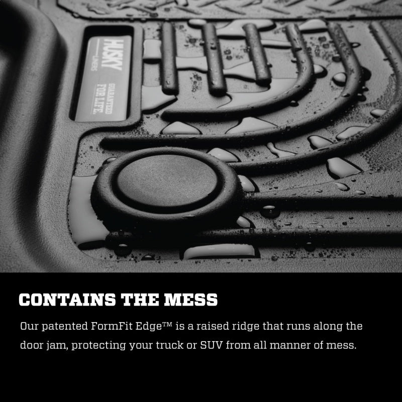 Husky Liners - Husky Liners 16 - 22 Dodge Challenger (RWD) Front & Second Row Black Floor Liners - Demon Performance