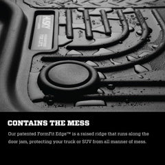 Husky Liners - Husky Liners 16 - 22 Dodge Challenger (RWD) Front & Second Row Black Floor Liners - Demon Performance