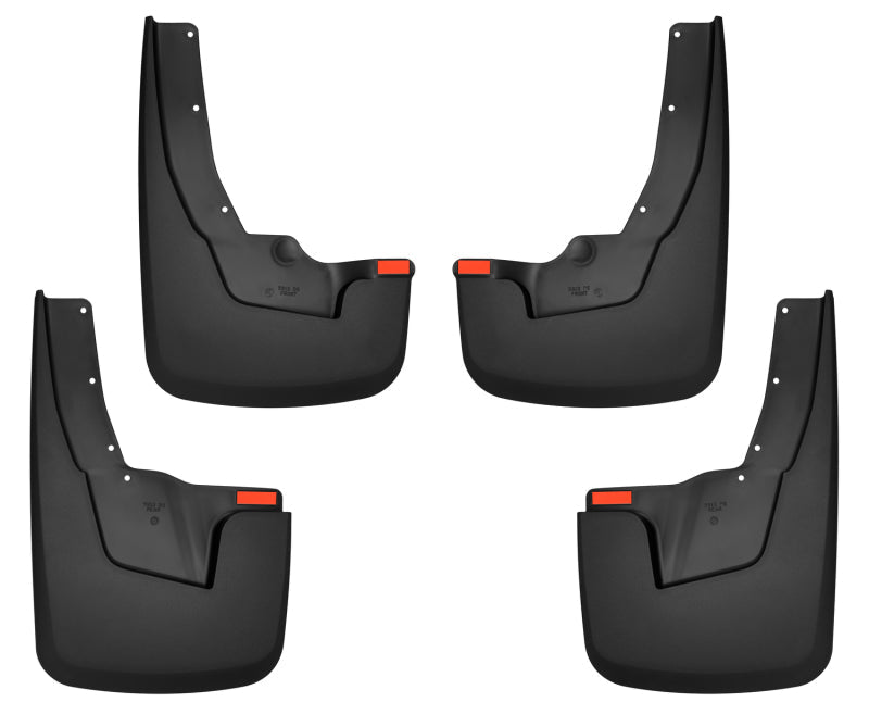 Husky Liners - Husky Liners 19 - 22 RAM 1500 w/ OEM Fender Flares Custom - Molded Front & Rear Mud Guards - Demon Performance