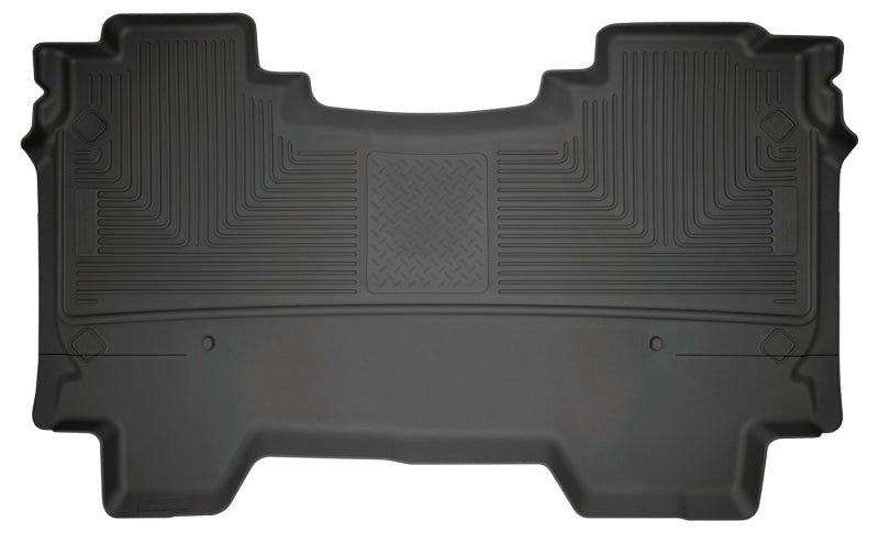 Husky Liners - Husky Liners 2019 Ram 1500 CC WeatherBeater 2nd Seat Floor Liners Black (W/O Factory Storage Box) - Demon Performance
