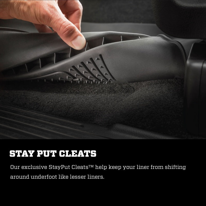 Husky Liners - Husky Liners 2019 Ram 1500 / Dodge Ram X - Act Contour Second Row Black Floor Liners - Demon Performance