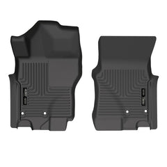 Husky Liners - Husky Liners 2022 Nissan Frontier King Cab Ext. Cab/CC WeatherBeater Black Front Floor Liners - Demon Performance