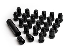ICON - ICON Alloys Lug Nut Kit Black - 1/2in - 24 Lug Nuts w/ Key - Demon Performance